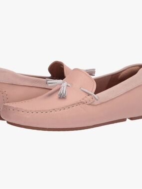 Lacoste Men’s/Women’s Pale Pink Tassel Driving Loafers
